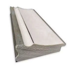 48.3 × 134.6 cm Non-Beveled White Wash Silver Full-Length Over-the-Door Mirror