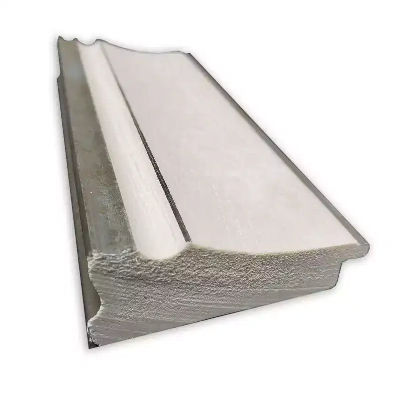 48.3 × 134.6 cm Non-Beveled White Wash Silver Full-Length Over-the-Door Mirror