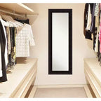 50.8 × 137.2 cm Non-Beveled Wood Over-the-Door Full-Length Mirror