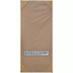 71.1 × 162.6 cm Non-Beveled Flair Silver Patina Full-Length Leaner Mirror