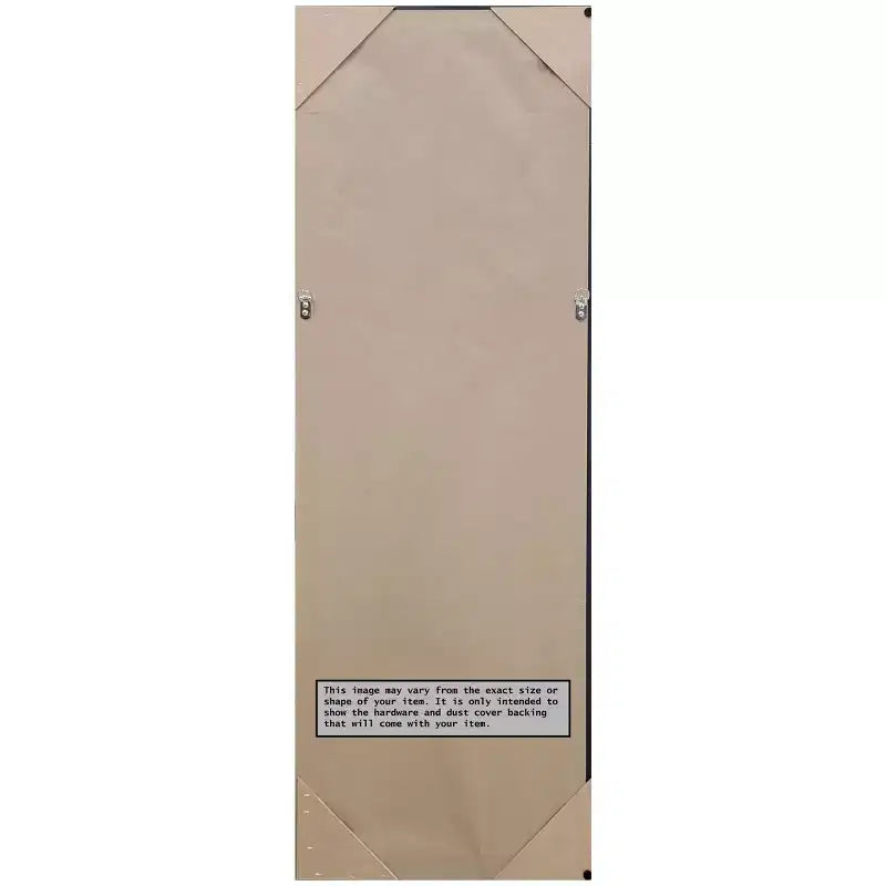 55.9 × 142.2 cm Non-Beveled Ballroom Bronze Full-Length Over-the-Door Mirror