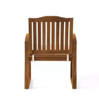 MAYEERTY KD Poltrona in legno Design smontabile comoda con braccioli per soggiorno angolo lettura