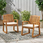 MAYEERTY KD Poltrona in legno Design smontabile comoda con braccioli per soggiorno angolo lettura