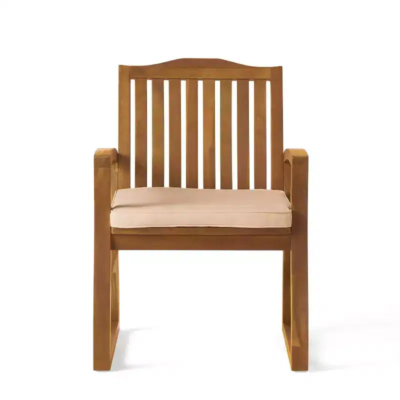 MAYEERTY KD Poltrona in legno Design smontabile comoda con braccioli per soggiorno angolo lettura