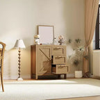 Mobile credenza Acekool con contenitore, credenza moderna con ripiani regolabili per ingresso, soggiorno, cucina
