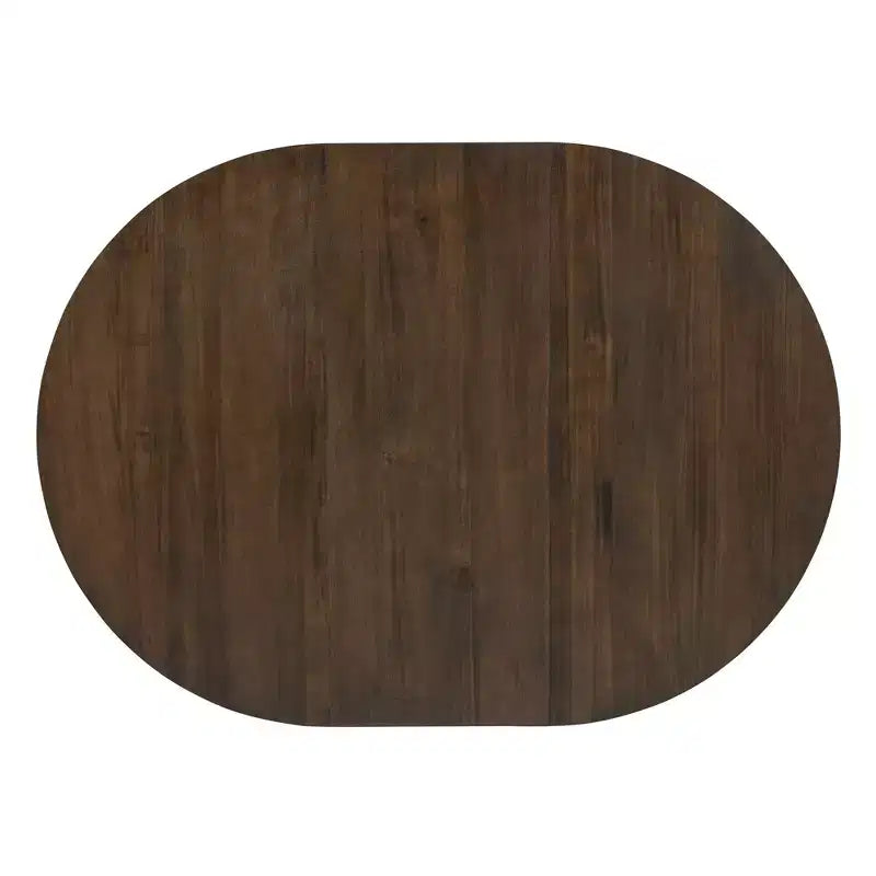 Set da Pranzo Estensibile di 5 Pezzi per 4 Persone, Tavolo Rotondo con Allunga e 4 Sedie Imbottite