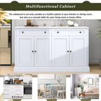 GDFStudio Philip 58 Armadietto Credenza Buffet con Cassetti e Ripiani Regolabili
