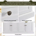 GDFStudio Philip 58 Armadietto Credenza Buffet con Cassetti e Ripiani Regolabili
