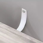 Cassettiera Karl Home a 7 cassetti in truciolato grigio, larghezza 66 cm