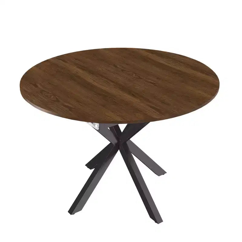 Okak 59IN Tavolo da Pranzo Moderno Retrattile per 6 Persone, Tavolo Pieghevole con Base in Acciaio al Carbonio, Tavolo da Cucina per Sala da Pranzo, Soggiorno