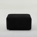 85.1 cm Corduroy Boneless Free-Assembly Ottoman