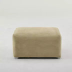 85.1 cm Corduroy Boneless Free-Assembly Ottoman