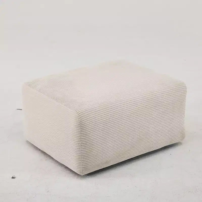 85.1 cm Corduroy Boneless Free-Assembly Ottoman