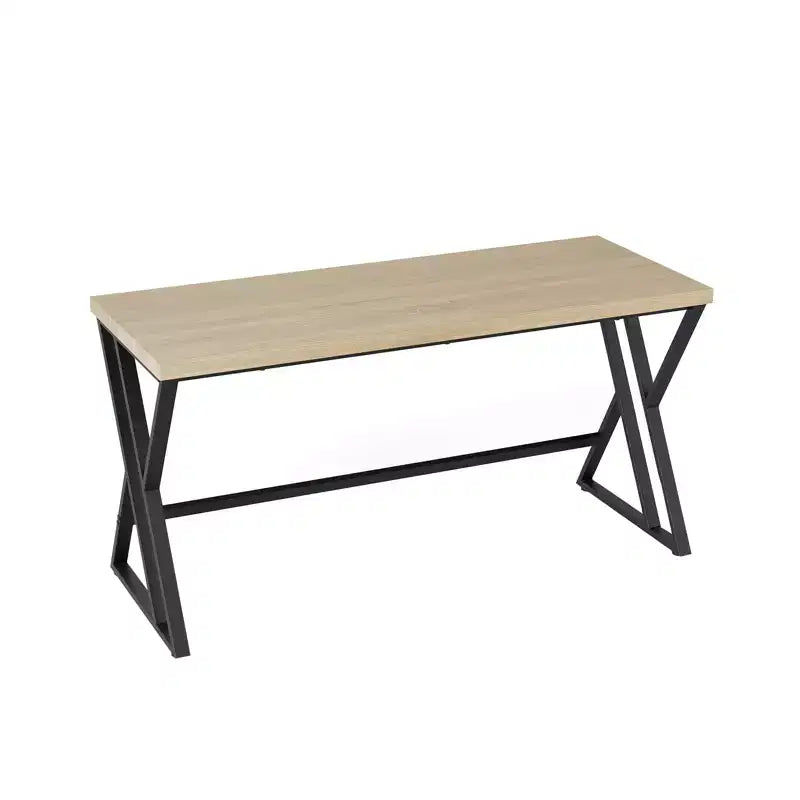149.9 cm Large Industrial Computer Desk with Heavy-Duty Metal Frame