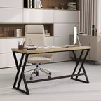 149.9 cm Large Industrial Computer Desk with Heavy-Duty Metal Frame