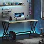 149.9 cm Large Industrial Computer Desk with Heavy-Duty Metal Frame