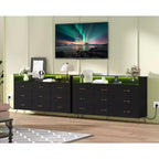 93.0 × 159.5 × 42.4 cm 9-Drawer Tall Dresser, Modern Storage Cabinet with Multi-Functional Organizer for Multi-Room Use, Sleek Design