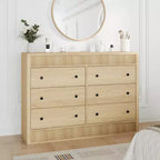 Fluted 6- or 7-Drawer Dresser with Smooth-Gliding Drawers and Anti-Tip Safety
