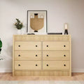 Fluted 6- or 7-Drawer Dresser with Smooth-Gliding Drawers and Anti-Tip Safety