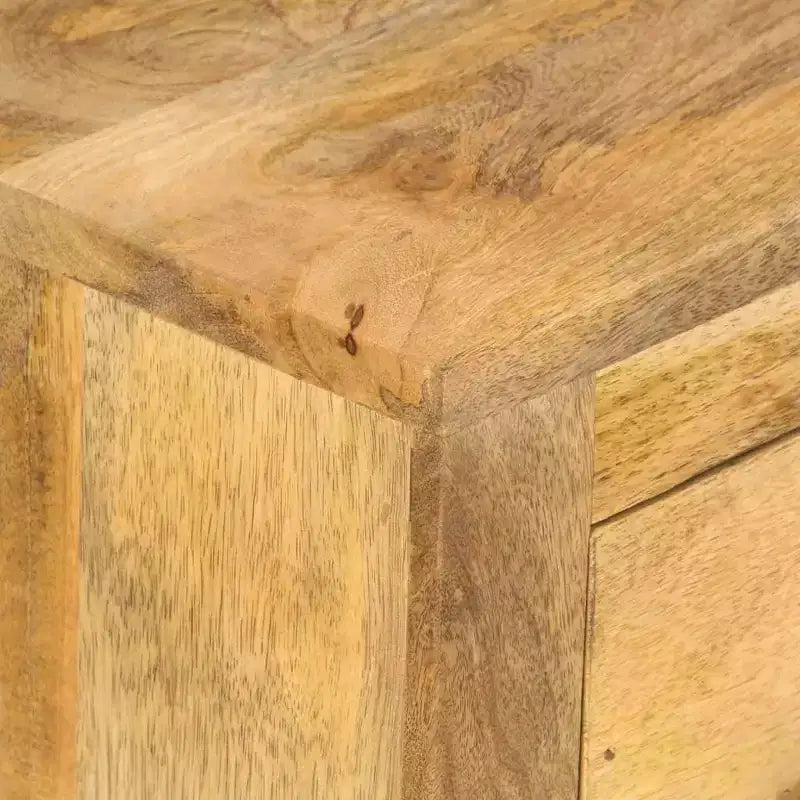 Coffee Table with 4 Drawers 89.9 × 50.0 × 35.1 cm Solid Mango Wood