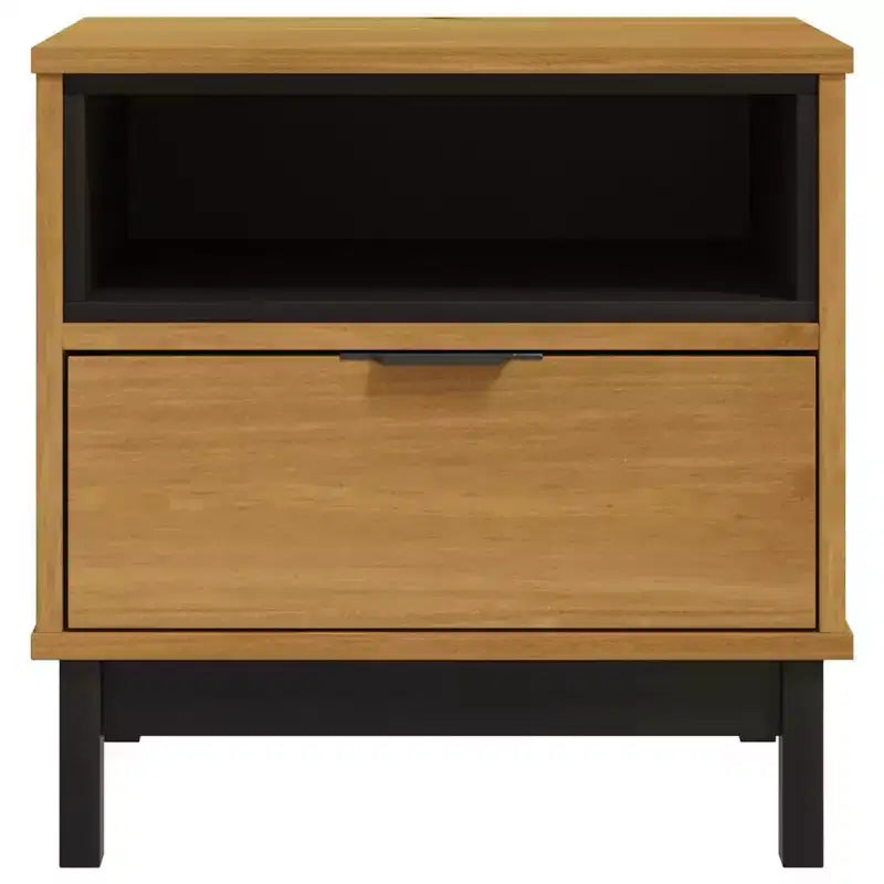 Side Table 50.0 × 50.0 × 50.0 cm Solid Pine Wood