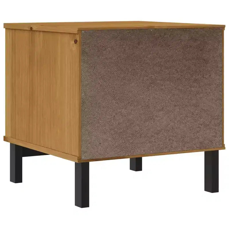 Side Table 50.0 × 50.0 × 50.0 cm Solid Pine Wood
