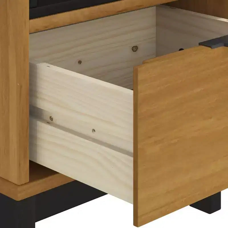 Side Table 50.0 × 50.0 × 50.0 cm Solid Pine Wood
