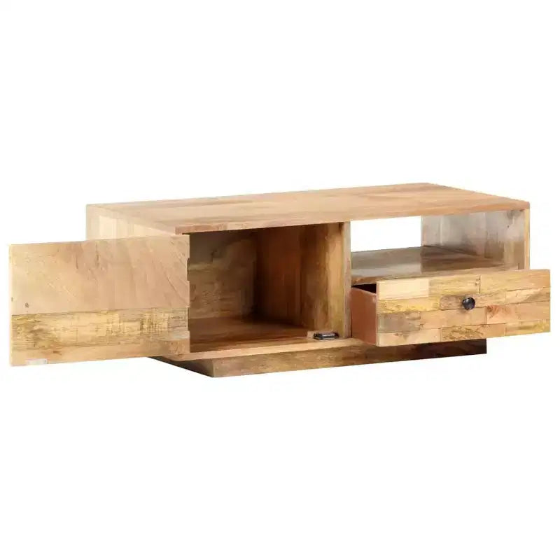 Coffee Table 89.9 × 50.0 × 35.1 cm Solid Mango Wood