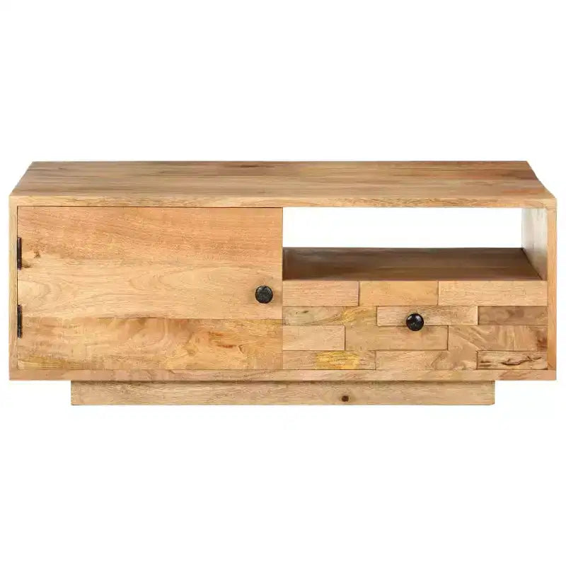 Coffee Table 89.9 × 50.0 × 35.1 cm Solid Mango Wood