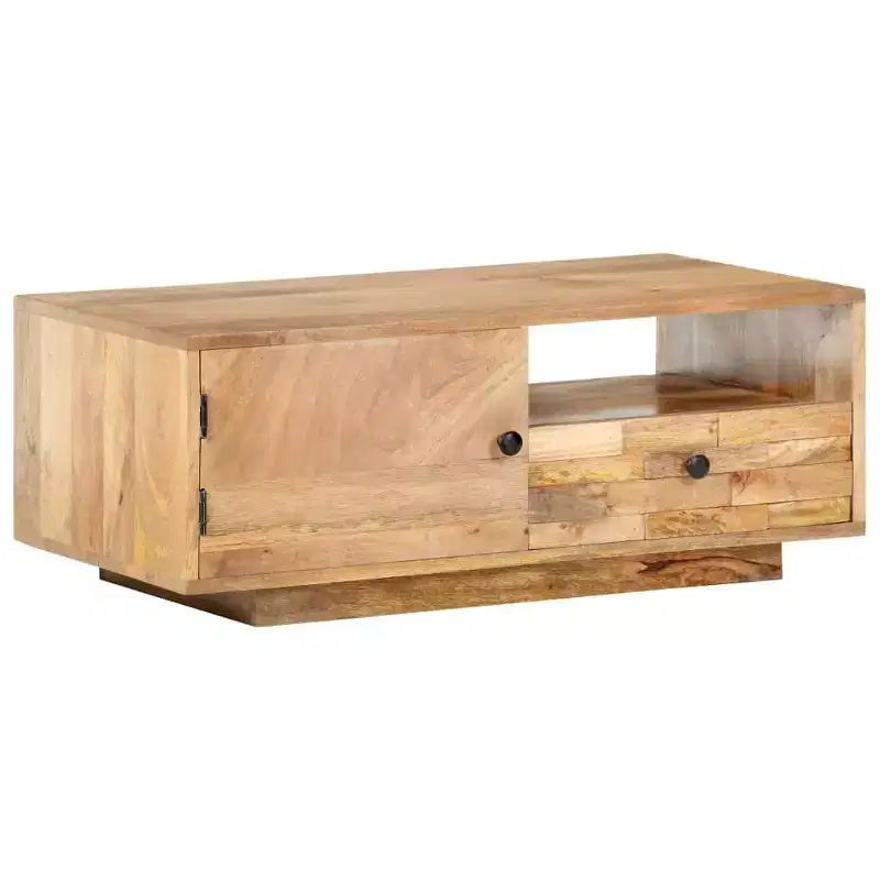 Coffee Table 89.9 × 50.0 × 35.1 cm Solid Mango Wood