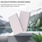 6-Drawer White Dresser, Modern Dresser for Bedroom with Spacious Countertop, Wood Storage Cabinet with Concealed Handles