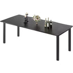 200.0 cm Modern Rustic Wave-Edge Dining Table for 6–8 People