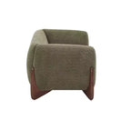 Christopher Knight Home James divanetto in tessuto bouclé da 63" verde
