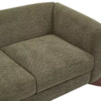 Christopher Knight Home James divanetto in tessuto bouclé da 63" verde