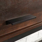 Libreria Grande con Ripiani Regolabili, Stile Industriale Bistrot, Finitura Rovere Barrique