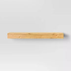 Mensola galleggiante in legno da 24 pollici - Threshold