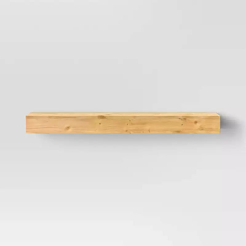 Mensola galleggiante in legno da 24 pollici - Threshold