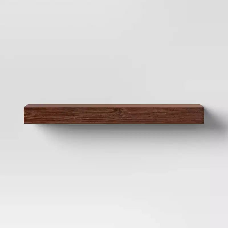 Mensola galleggiante in legno da 24 pollici - Threshold
