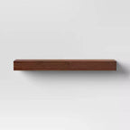 Mensola galleggiante in legno da 24 pollici - Threshold