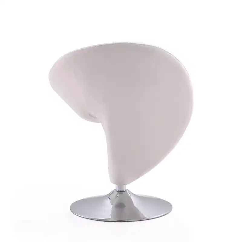 Set di 2 Poltrone Girevoli "Curl" in Misto Lana - Manhattan Comfort