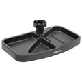 Under Desk Swivel Storage Tray | Ergonomic Undermount Shelf Organizer Holds Office Supplies | Mounts to Desktops Tables and Workbenches