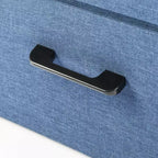 Collapsible Ottoman with Storage Drawer – Cube Footrest and Seat